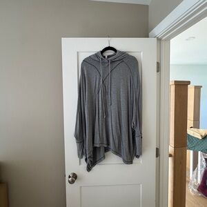 FP Movement by Free People Gray Oversized Hoodie